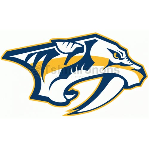 Nashville Predators T-shirts Iron On Transfers N210 - Click Image to Close